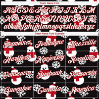 Personalized Name and Number Holiday Shirt, Custom Christmas Performance T-Shirt, Festive Athletic Workout Tee, Xmas Sports Team Present