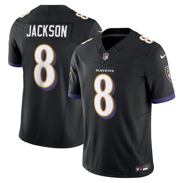 Baltimore Ravens Lamar Jackson Black Limited Jersey