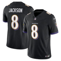Baltimore Ravens Lamar Jackson Black Limited Jersey
