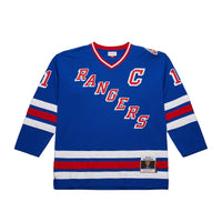 New York Rangers Mark Messier Blue Big & Tall 1993/94 Blue Line 2.0 Jersey