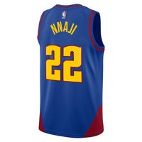 Denver Nuggets Statement Edition Swingman Jersey - Blue - Zeke Nnaji