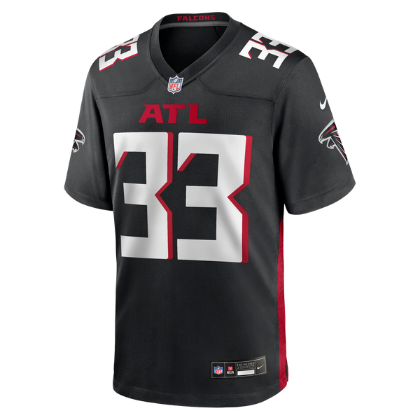 Atlanta Falcons Michael Turner Black Game Retired Player Jersey