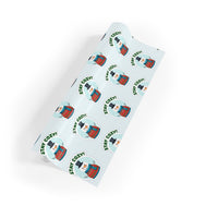 Adorable Snowman Gift Wrap, Stay Comfy Snowman Wrapping Paper, Festive Christmas Wrapping Paper, Winter Holiday Gift Wrap, Holiday Present Paper