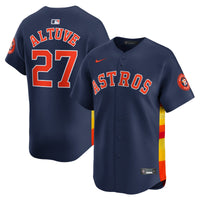 Houston Astros Jose Altuve Navy Alternate Limited Player Jersey