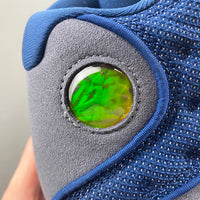 High Top Sneakers, Blue White Gray Colorway, Lace Up Design, Casual Gift for Sneaker Fans