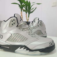 High Top Sneakers, Gray Black Colorway, Lace Up Design, Casual Gift for Sneaker Fans