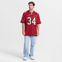 Tampa Bay Buccaneers Alex Anzalone Red Team Game Jersey