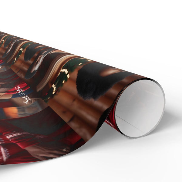 Personalized Picture Holiday Gift Wrap, Custom Photo Wrapping Paper, Custom Christmas Wrapping Paper, Personalized Gift Wrapp