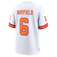 '76 Tampa Bay Buccaneers Baker Mayfield White Player Game Jersey