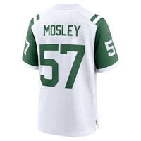 New York Jets C.J. Mosley White Classic Alternate Game Jersey