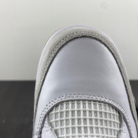 Sneakers, White Black Gray Colorway, Leather Footwear, Lace Up Design, Casual Gift for Sneaker Fans