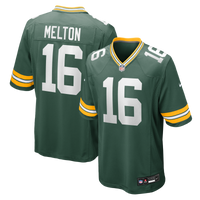 Green Bay Packers Bo Melton Green Team Game Jersey