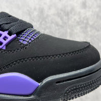 Mid Top Sneakers, Purple Colorway, Lace Up Design, Casual Gift for Sneaker Fans