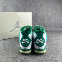 Sneakers, Lake Green Colorway, Lace Up Design, Casual Gift for Sneaker Fans