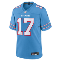 Tennessee Titans Chimere Dike Light Blue Team Game Jersey