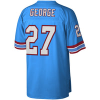 Houston Oilers Eddie George Light Blue Legacy Replica Jersey