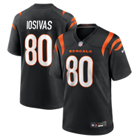 Cincinnati Bengals Andrei Iosivas Black Team Game Jersey