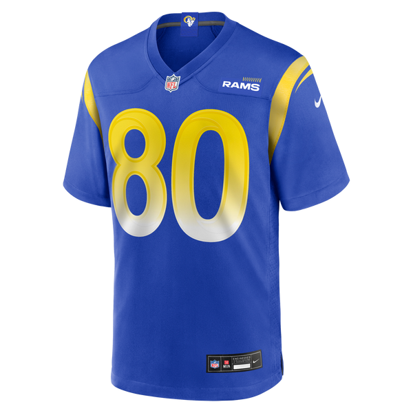 Los Angeles Rams Isaac Bruce Royal Game Retired Player Jersey