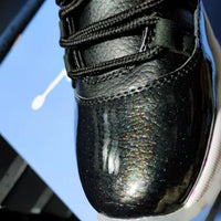 Low Top Sneakers, Black Colorway, Lace Up Design, Casual Gift for Sneaker Fans