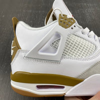 Sneakers, White Yellow Colorway, Leather Footwear, Lace Up Design, Casual Gift for Sneaker Fans