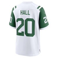 New York Jets Breece Hall White Classic Alternate Game Jersey