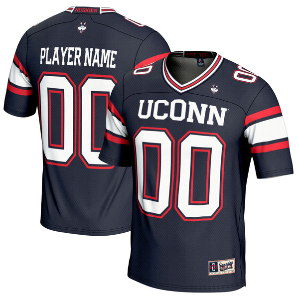 UConn Huskies NIL Pick-A-Player Football Jersey - Navy