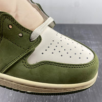 Sneakers, Off White Green Colorway, Lace Up Design, Casual Gift for Sneaker Fans