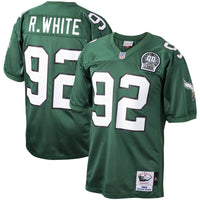 Philadelphia Eagles Reggie White Green Authentic Throwback Retired Player Jersey