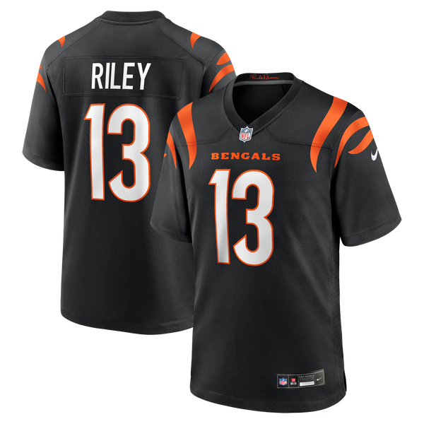 Cincinnati Bengals Ken Riley Black Retired Player Game Jersey