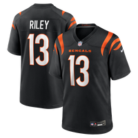 Cincinnati Bengals Ken Riley Black Retired Player Game Jersey