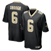 New Orleans Saints Tyler Shough Black Game Jersey