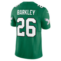 Philadelphia Eagles Saquon Barkley Kelly Green Alternate Limited Jersey