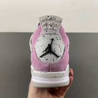 Low Top Sneakers, Pink Colorway, Leather Footwear, Lace Up Design, Casual Gift for Sneaker Fans