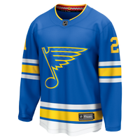 St. Louis Blues Jimmy Snuggerud Blue Home Breakaway Jersey