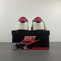 Low Top Sneakers, White Black Red Colorway, Lace Up Design, Casual Gift for Sneaker Fans
