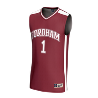 #1 Fordham Rams Lightweight Collegiate Basketball Fashion Jersey - Maroon