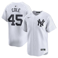 New York Yankees Gerrit Cole White Home Limited Player Jersey