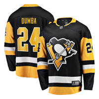 Pittsburgh Penguins Matt Dumba Black Home Breakaway Jersey