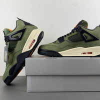 Low Top Sneakers, Army Green Black Colorway, Lace Up Design, Casual Gift for Sneaker Fans