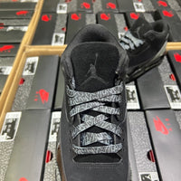 Low Top Sneakers, Black Colorway, Lace Up Design, Casual Gift for Sneaker Fans