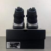 Retro Mid Top Sneakers, Black Colorway, Lace Up Design, Casual Gift for Sneaker Fans