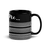 Ugly Christmas Sweater Coffee Mug, Nordic Fair Isle Ceramic Mug, Comfy Holiday Winter Tea Cup, Seasonal Christmas Coffee Present