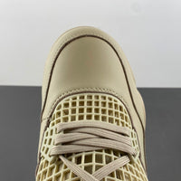 Low Top Sneakers, Beige Colorway, Leather Footwear, Lace Up Design, Casual Gift for Sneaker Fans