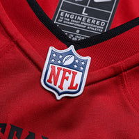 Tampa Bay Buccaneers Mike Alstott Red Retired Player Game Jersey