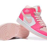 Sneakers, Pink Colorway, Lace Up Design, Casual Gift for Sneaker Fans