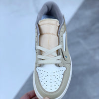 Low Top Sneakers, Khaki Colorway, Lace Up Design, Casual Gift for Sneaker Fans
