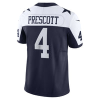 Dallas Cowboys Dak Prescott Navy Limited Jersey