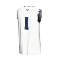 #1 Nevada Wolf Pack Lightweight Basketball Fashion Jersey - White