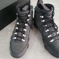 Retro Sneakers, Black Colorway, Lace Up Design, Casual Gift for Sneaker Fans