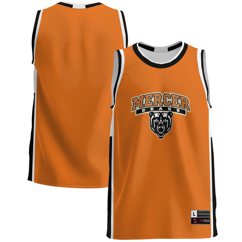 Mercer Bears Lightweight Basketball Jersey - Orange